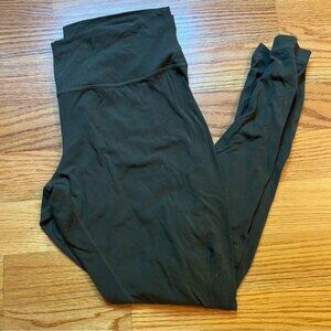 Lululemon align pant 28” dark olive green size 14